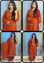 আড়ং কটনের প্রিমিয়াম থ্ৰী-পিস