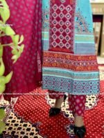 আড়ং কটনের প্রিমিয়াম রাঙা-রূপসী থ্ৰী-পিস By Fimora Brand - Image 3